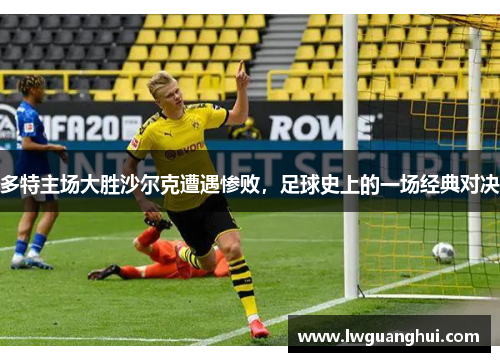 多特主场大胜沙尔克遭遇惨败，足球史上的一场经典对决